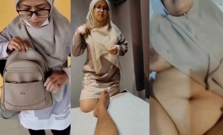 Skandal Bokep Indo Tante Hijab Bekerja Sebagai Guru