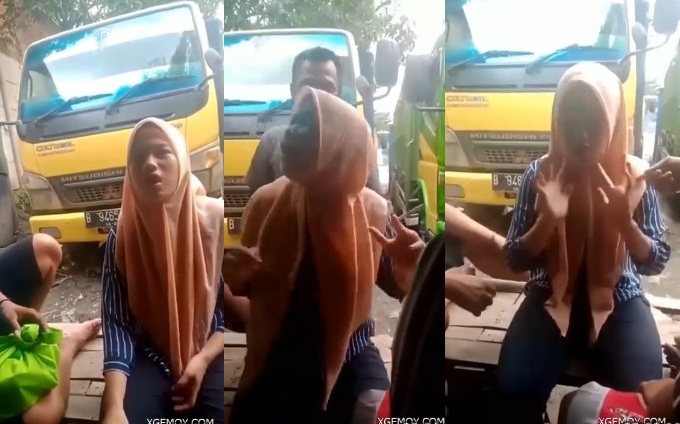 Viral Supir Truk Kompak Cabulin Pedagang Kopi