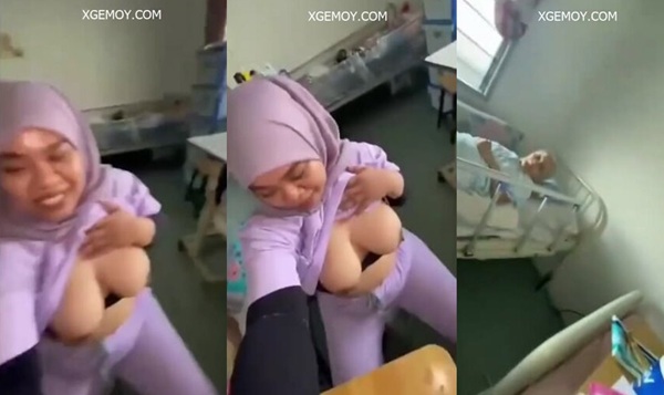 Suster Hijab Gila Berani Banget Depan Pasien